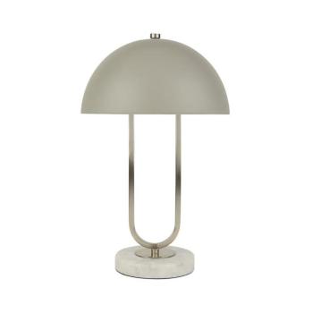 Searchlight EU60949GY - Asztali lámpa DOME 1xG9/7W/230V ezüst EU60949GY kép