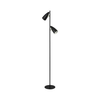 Searchlight EU60971BK - Állólámpa STYLUS 2xE14/7W/230V fekete EU60971BK kép
