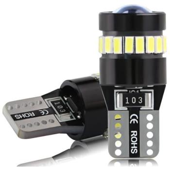 SEFIS LED izzó 224 W5W T10 12V 19SMD