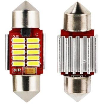 SEFIS LED szofita izzó 31mm 12V 10SMD CANBUS kép
