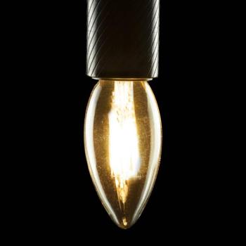 SEGULA LED E14 3W gyertya 24V DC izzószál világos 927 fényerőszabályozható kép