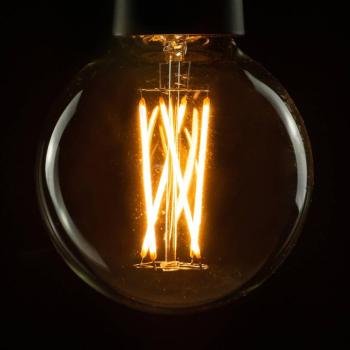 SEGULA LED gömb E27 5W G95 2 200K dimm. átlátszó kép