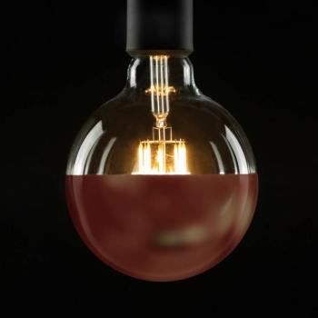 SEGULA LED gömb E27 6,5W 927 tükrös fejű izzó réz kép