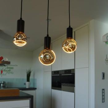SEGULA LED Illusion G125 Crescent top E27 6W füst kép