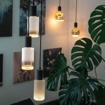 SEGULA LED izzó Lebegő henger E27 4,5 W 922 dim kép