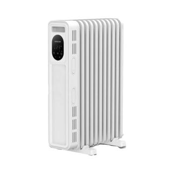 Sencor - Olajradiátor, 11 bordás, 1000/2300 W, 230 V, fehér + távirányító 41020968 kép