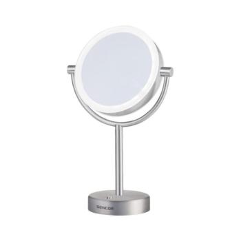 Sencor kozmetikai tükör LED világítással, 5W, 230V, rozsdamentes acél 41009865 kép