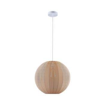 SENSAI kábeles csillár 1xE27/20W/230V, Ø 40 cm, bézs 333605