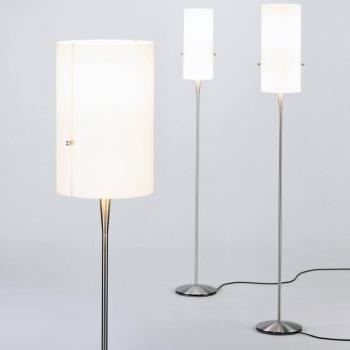 serien.lighting Club M LED álló lámpa, alumínium kép