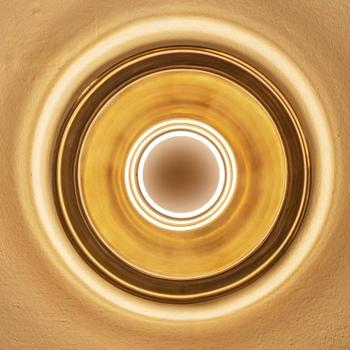 serien.lighting Curling Wall M 2.700K Triac ezüst kép