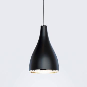 serien.lighting One Eighty L lógó világítás, Ø 16 cm, fekete kép
