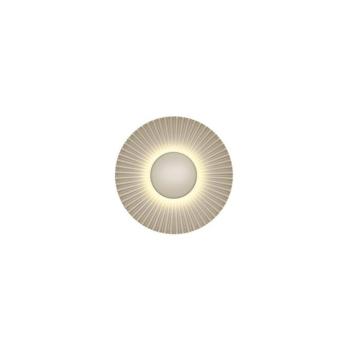 Shelley LED fali lámpa, homokszínű, Ø 16 cm, fém kép