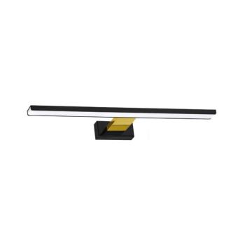 LED Fürdőszobai tükörvilágítás SHINE LED/13,8W/230V 60 cm IP44 fekete/arany ML7885 kép