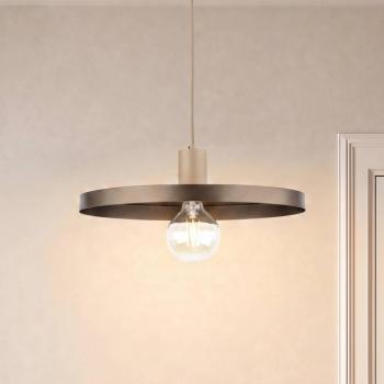Sila függő világítás, barna/homokszínű, fém, Ø 45 cm, E27 kép