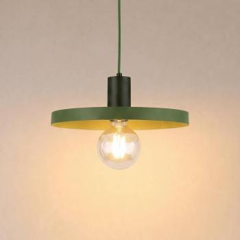 Sila függő világítás, zöld, fém, Ø 30 cm, E27 kép