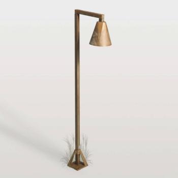 Silva Disk LED ösvény világítás, 80 x 19 cm, antik sárgaréz kép