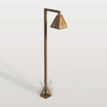 Silva Edge LED ösvény világítás, 80 x 19 cm, antik sárgaréz kép