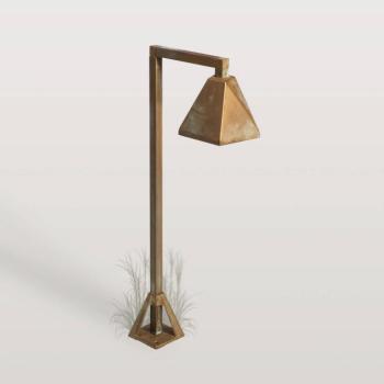 Silva Edge LED talapzati világítás, 50 x 19 cm, antik sárgaréz