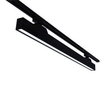 SÍNES LÁMPATEST T30 2-LINES 24W 30&degCCT FEKETE kép