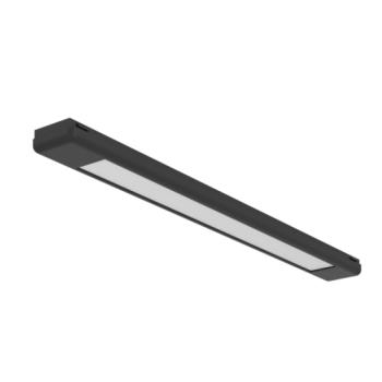 Sínes LED lámpa , lineáris , 30 cm , track light , 6W , dimmelhető , CCT , 1 fázisú , 2 pólusú , fekete , EGLO TPLUS , 901685 kép