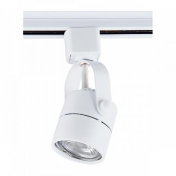 Sínes LED lámpa , track light , 1 fázisú , 2 pólusú , GU10 , 6.5 Watt , 120° , természetes fehér , fehér , Elmark kép