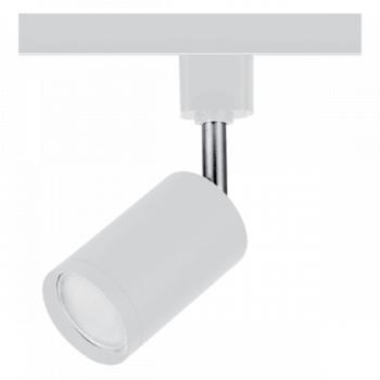 Sínes LED lámpa , track light , 1 fázisú , 2 pólusú , GU10 foglalat , fém , fehér , Elmark , TL2032 kép