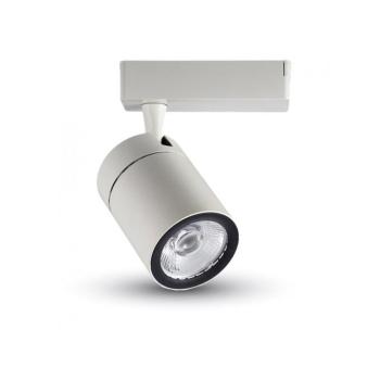 Sínes LED lámpa , track light , 3 fázisú , 4 pólusú , 35 Watt , természetes fehér , fehér kép