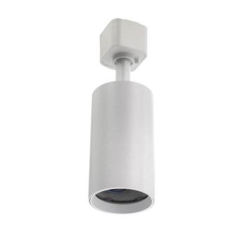 sínes LED lámpa, track light GU10 monofázisú fehér LUMO T Φ55x100mm kép