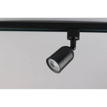 Sínrendszer 1 fázisú GU10 foglalattal, fekete, Optonica, 2020 kép