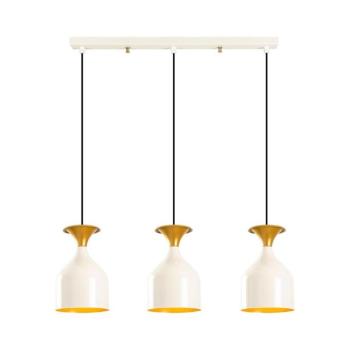 SIVANI kábeles csillár 3xE27/40W/230V fehér/réz 536NTD1143 kép