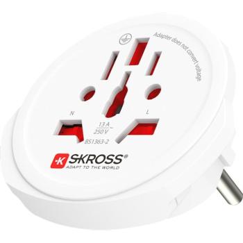 SKROSS 1.500211-2 World to Europe - csatlakozó átalakító európába utazóknak (dobozos) kép