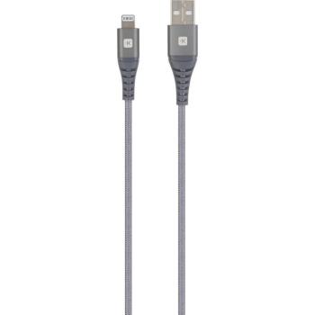 SKROSS Steel Line USB kábel, töltő, szinkron, (lightning) 1,2m kép
