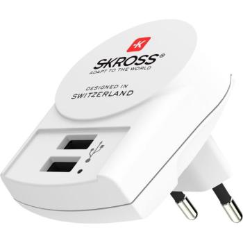 SKROSS USB töltő (2 x USB-A, 2x1,2A / 2,4A) kép