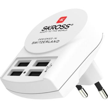 SKROSS USB töltő (4x USB-A, 4x1,2A) kép