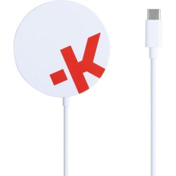 SKROSS vezeték nélküli töltő, magsafe + USB-C kábel kép