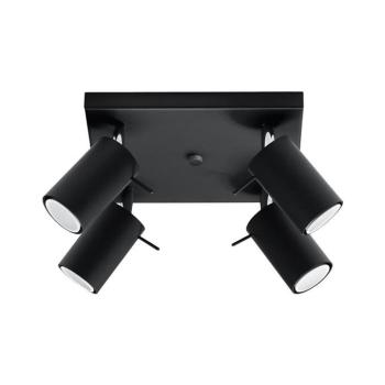 SL.0094 - Spotlámpa RING 4 4xGU10/10W/230V fekete SL.0094 kép