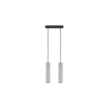 SL.0654 - LUVO 2xGU10/40W/230V beton/fekete függeszték SL.0654 kép