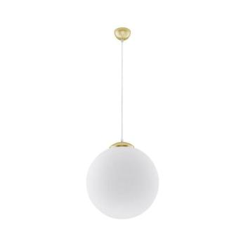 SL.0717 - TOYA kábelre függesztett csillár 1xE27/60W/230V, Ø 40 cm, fehér/arany SL.0717 kép