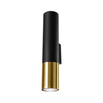 SL.0950 - Fali lámpa LOOPEZ 2xGU10/10W/230V fekete/arany SL.0950 kép