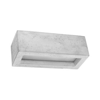 SL.0992 - Fali lámpa VEGA 1xE27/60W/230V 30 cm beton SL.0992 kép