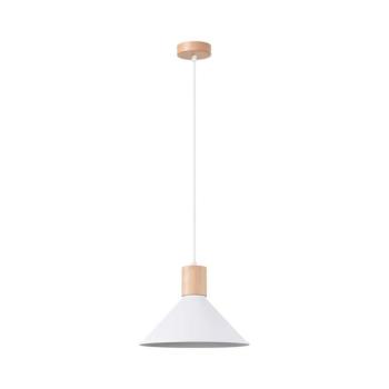 SL.1319 - Csillár zsinóron JAGA 1xE27/15W/230V átm. 30 cm fehér SL.1319