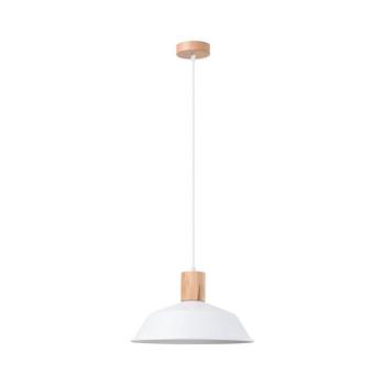 SL.1321 - Csillár zsinóron FANO 1xE27/15W/230V átm. 34 cm fehér SL.1321 kép