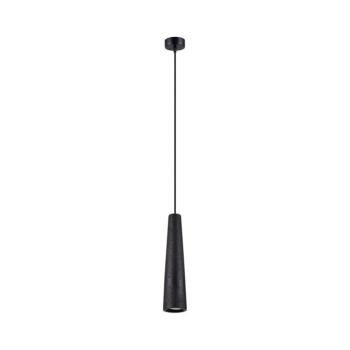 SL.1355 - Csillár zsinóron ELECTRA 1xGU10/10W/230V beton/fekete SL.1355 kép