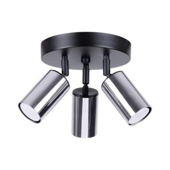 SL.1369 - Spotlámpa WINX 3xGU10/10W/230V fekete/króm SL.1369 kép