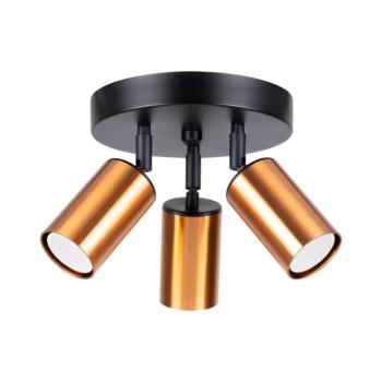 SL.1377 - Spotlámpa WINX 3xGU10/10W/230V fekete/réz SL.1377 kép