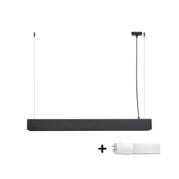 SL.1395 - LED Csillár zsinóron SPARK 1xG13/8,5W/230V fekete SL.1395 kép