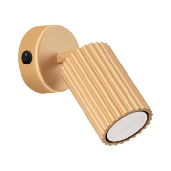 SL.1560 - Fali spotlámpa KARBON 1xGU10/10W/230V arany SL.1560 kép
