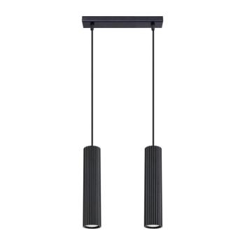 SL.1574 - Csillár zsinóron KARBON 2xGU10/10W/230V fekete SL.1574 kép