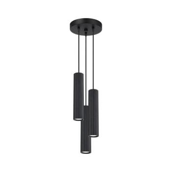SL.1576 - Csillár zsinóron KARBON 3xGU10/10W/230V fekete SL.1576 kép