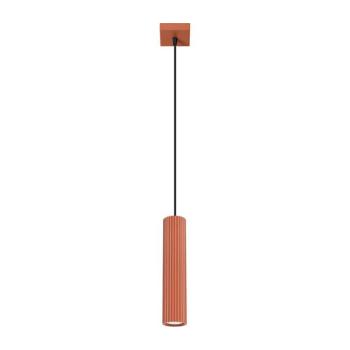 SL.1630 - Csillár zsinóron KARBON 1xGU10/10W/230V piros SL.1630 kép